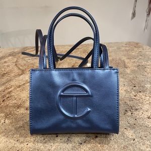 Telfar Small Cobalt Shopping Bag